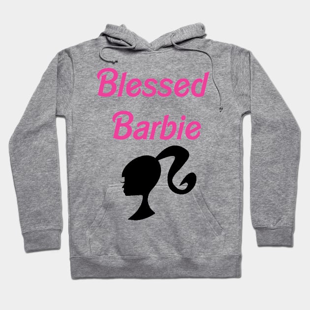 Blessed Barbie - Straight Hair Hoodie by The Godly Glam 